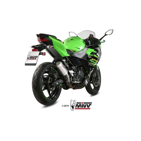 KAWASAKI NINJA 400 2018 - MK3 INOX/ST. STEEL MIVV KAWASAKI NINJA 400 2018 - MK3 INOX/ST. STEEL MIVV